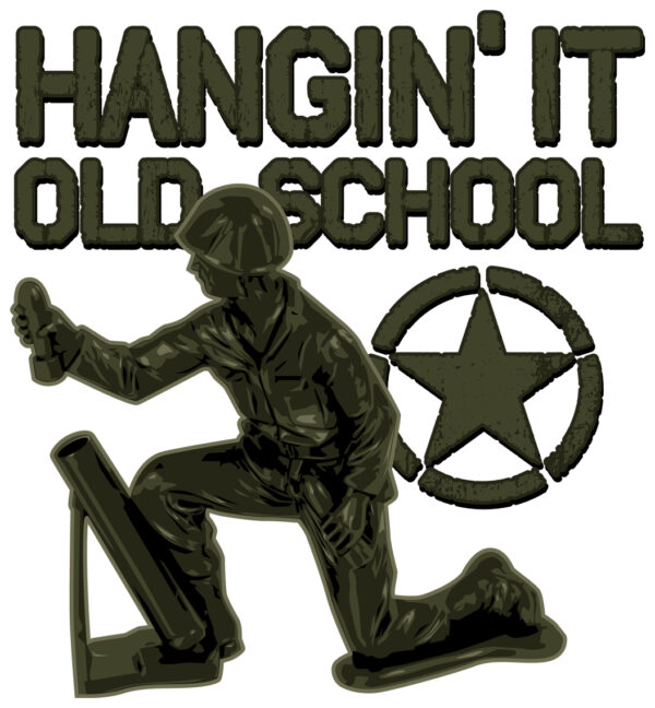 *NEW* HANGIN' IT OLD SCHOOL - T-SHIRT - Image 2