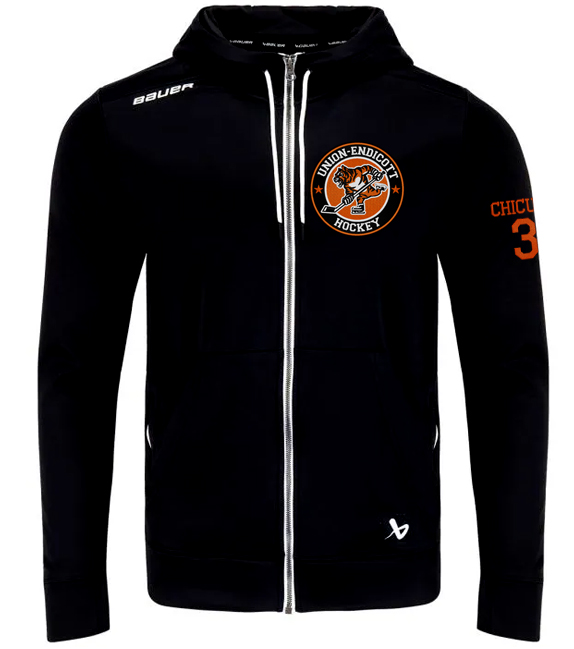 UNION-ENDICOTT HOCKEY - BAUER TEAM FLEECE FULL-ZIP HOODIE