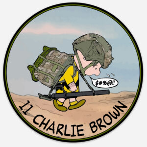 *NEW* 11 CHARLIE BROWN - STICKER