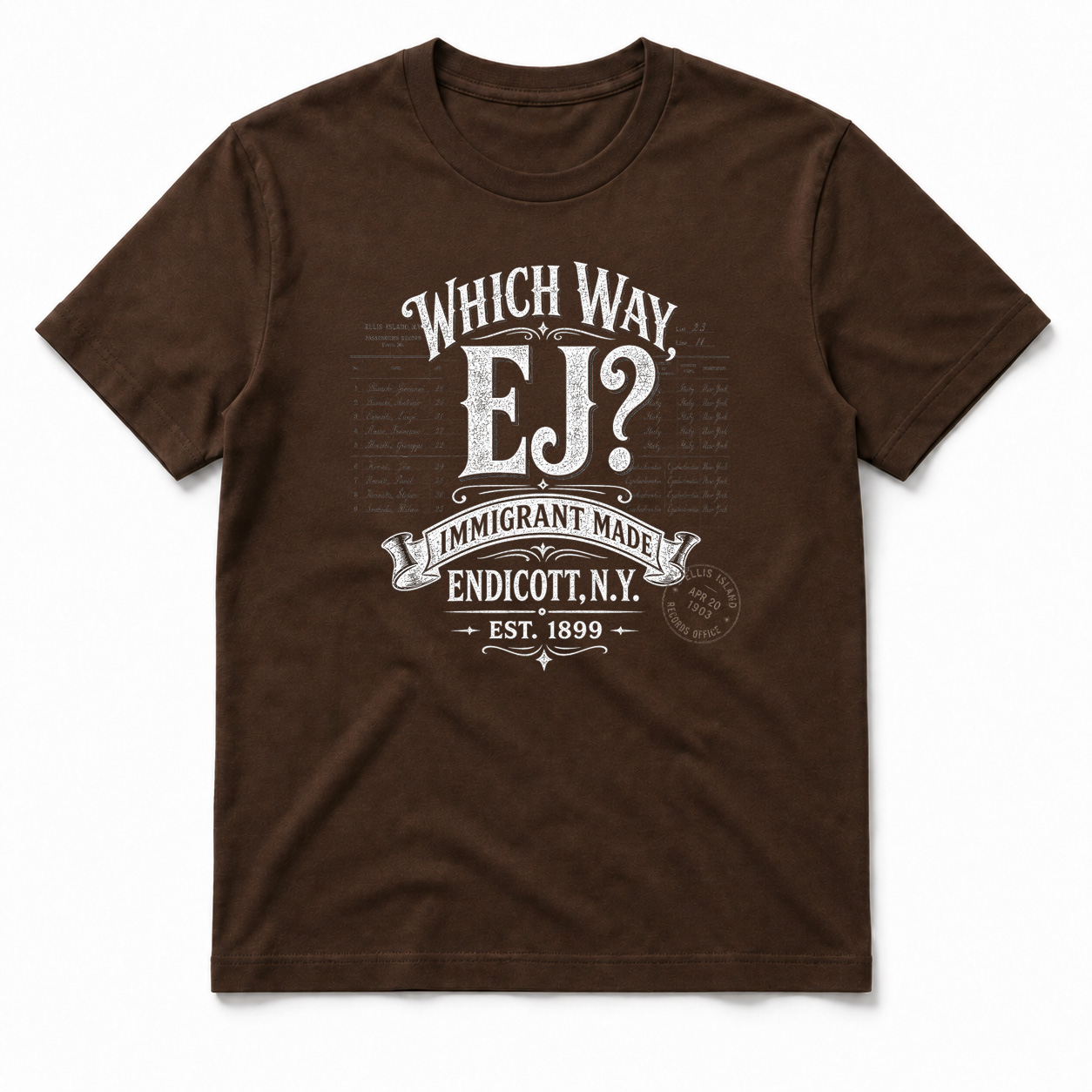 WHICH WAY, EJ? - T-SHIRT