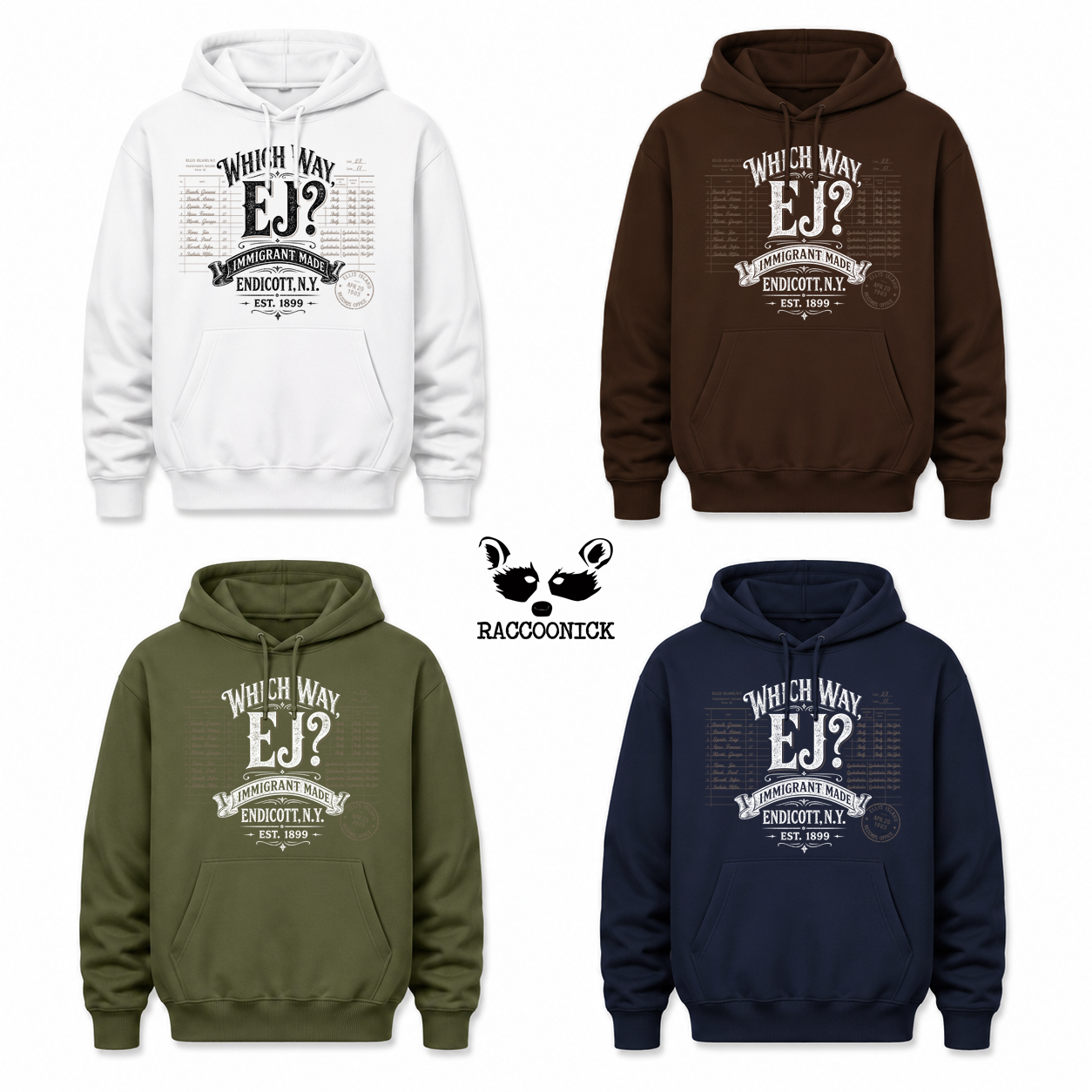 WHICH WAY, EJ? - HOODIE - Image 2