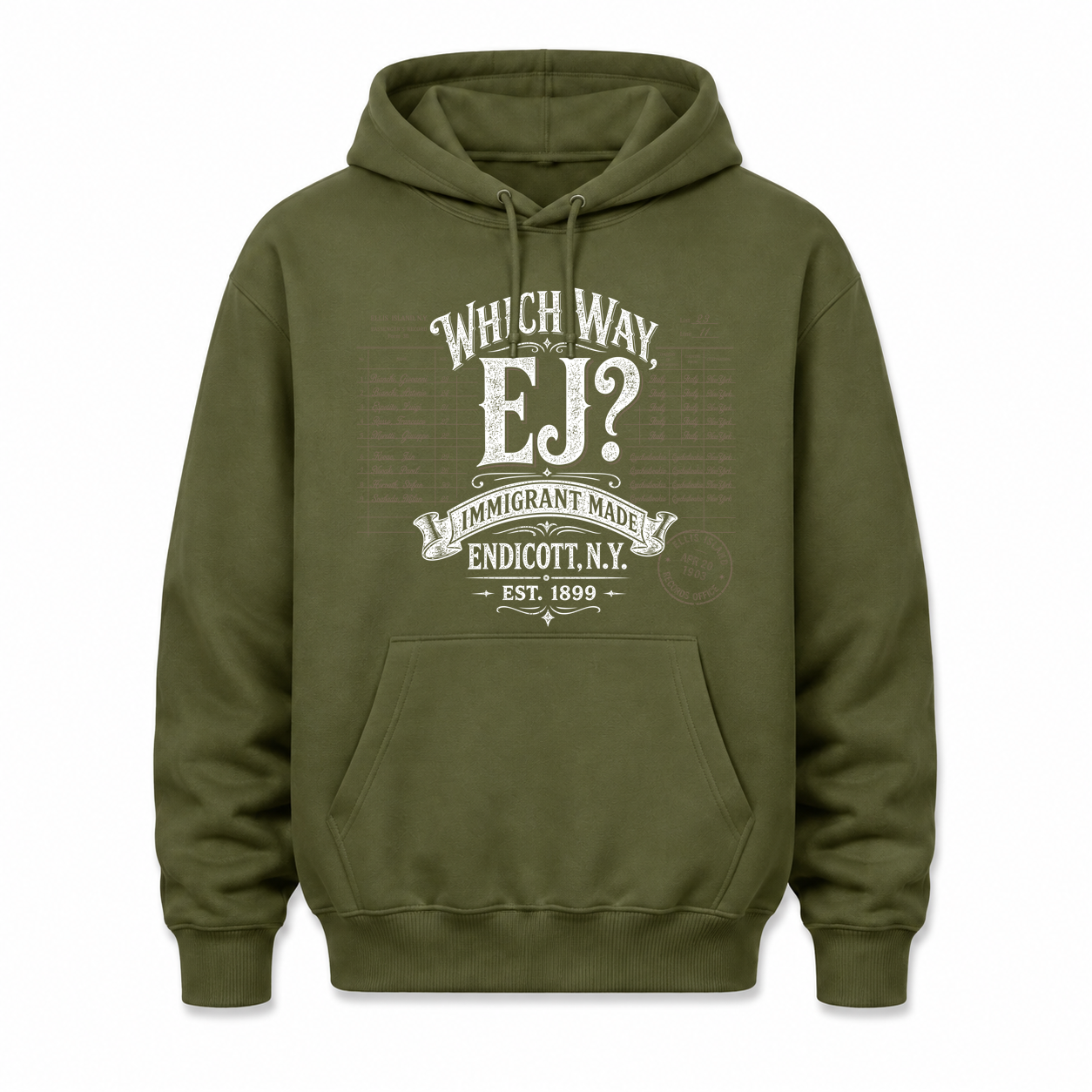 WHICH WAY, EJ? - HOODIE